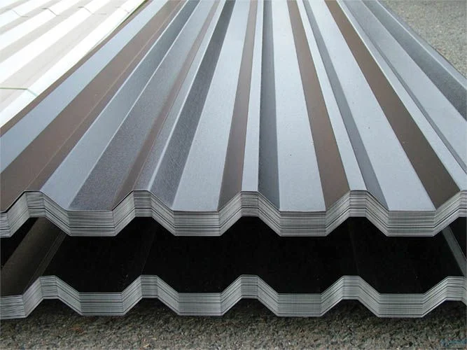 Steel roofing sheets
